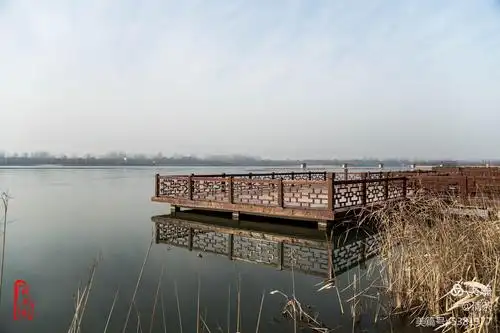 鄢陵鹤鸣湖风光