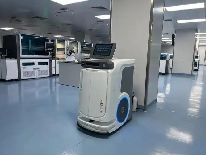 惠泽一方丨复旦大学附属华山医院福建医院投用赛特智能配送机器人