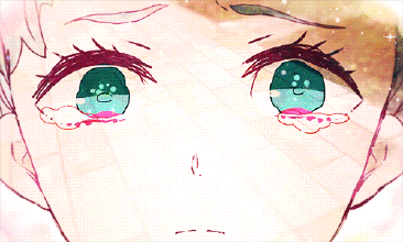 动漫,双眼含泪? 求高清原图