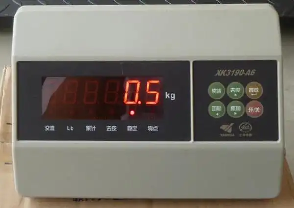 地磅仪表显示重量不准确应该怎么解决