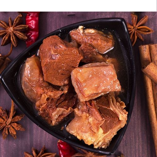 红烧牛肉罐头6罐装即食肉类制品五香牛肉户外熟食方便速食品【图片
