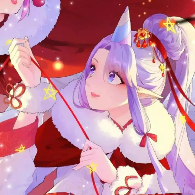 可爱闺蜜头像超仙 鼠星星和娜娜子闺蜜头像