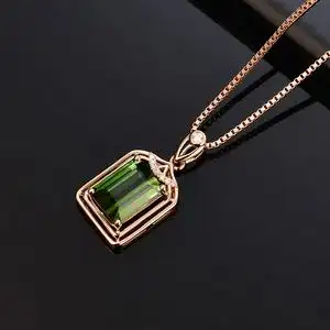 【长方形碧玺吊坠镶嵌图片】长方形碧玺吊坠镶嵌图片大全_好便宜网