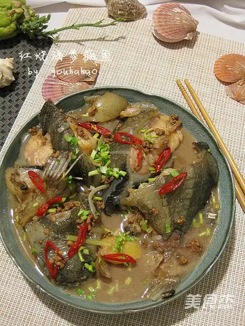 【红烧海参斑鱼的做法,红烧海参斑鱼的家常做法】美食杰菜谱做法大全