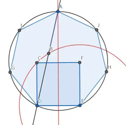 正七边形怎么画