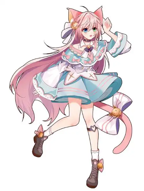 动漫女生全身,可可爱爱系列_可可_全身_女生