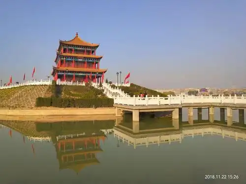 山西河津莲池公园