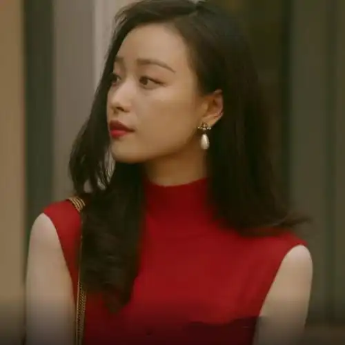 流金岁月倪妮朱锁锁同款耳环耳饰复古港风气质流苏耳环