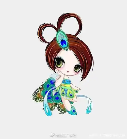 叶罗丽仙子萌版.快来抱走吧!