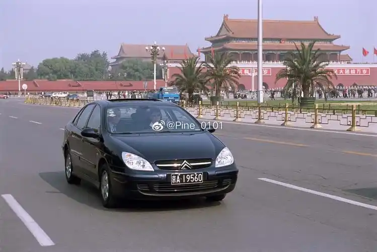 2000年,第一代雪铁龙c5(x43),在北京 photographe:jan