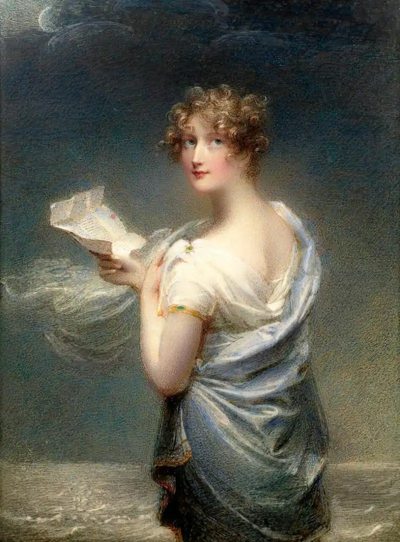 古典油画里的丰润美人,丰满迷人︱英格兰ann mineeannfoldson作品