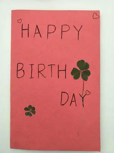 心意满满的生日贺卡爱意满满的贺卡