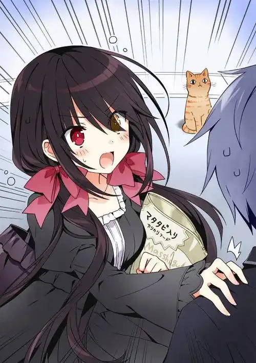 约会大作战:精灵们会说的那些话,士织与士道是绝配喔!