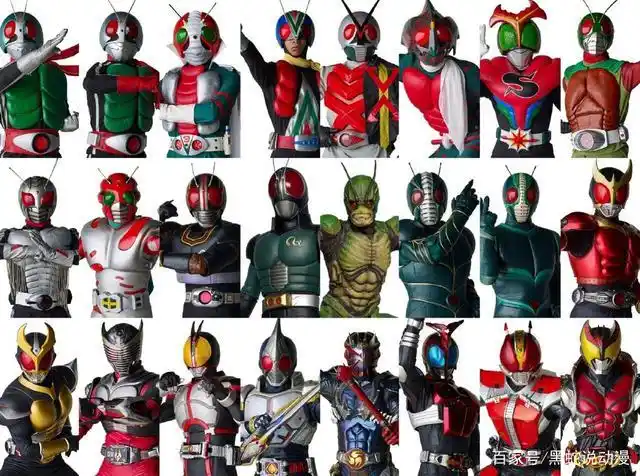 这次特别汇总一下全假面骑士主骑情况,不得不说这么多部骑士,从昭和到
