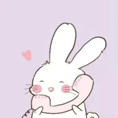 可爱高清的qq呆萌卡通情侣头像一对两张图片