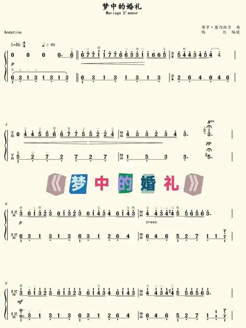 有喜欢的曲子可以留言哦,发简谱五线谱都有的#钢琴弹奏  #梦中的婚礼