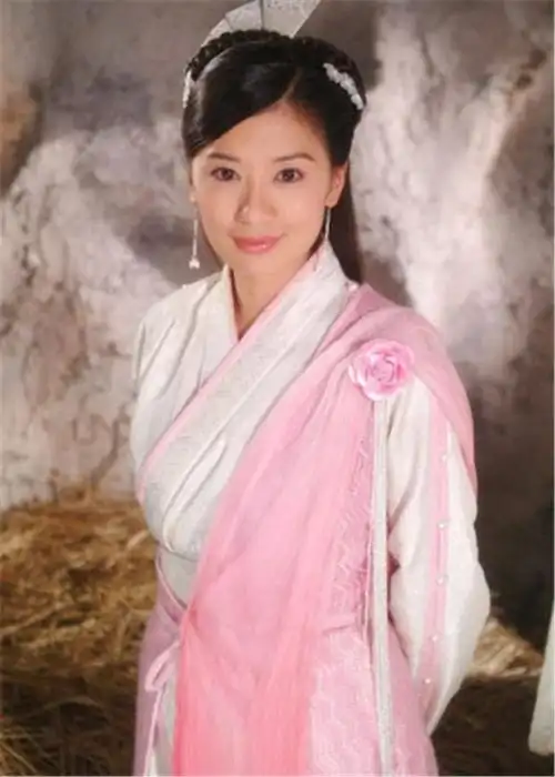 倚天剑屠龙刀贾静雯的美照第二幅图美目盼兮清水芙蓉