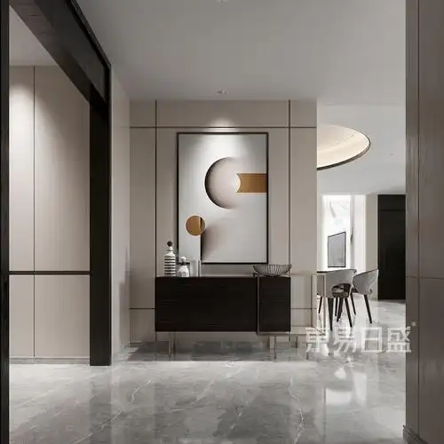 丨现代极简风格装修设计案例>更多玄关装修图集衣帽间衣帽间不仅温馨