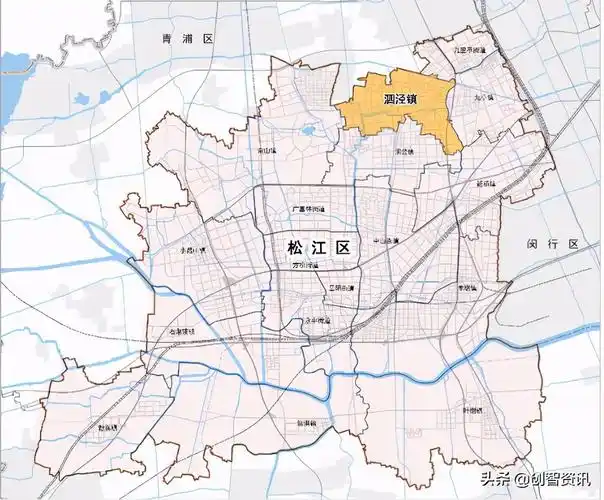 松江区泗泾镇总体规划2035新增区级示范高中保留有轨电车