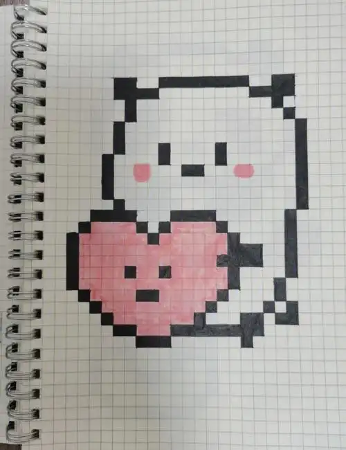 像素画a5网格本