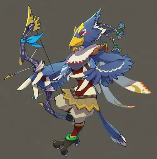 力巴尔的成长轨迹via twi:ningukt#塞尔达传说旷野之息##塞尔达传说