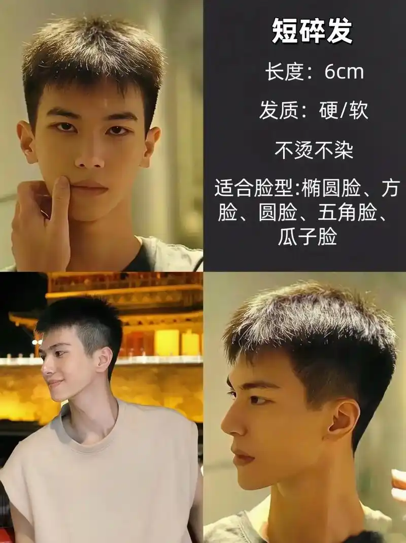 男生夏季清爽短发发型推荐!快来换换发型,喜欢的可以收藏起来, - 抖音