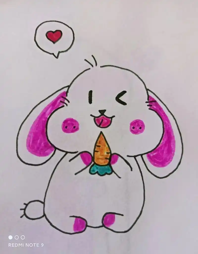 我家小美女的作品#画画 #简笔画 - 抖音