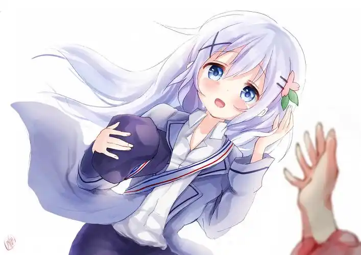 软萌,香风智乃,请问今天要来点兔子吗