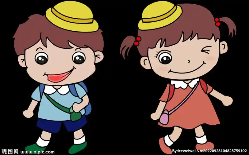 键 词:幼儿园 卡通 男孩 女孩 戴帽子的小孩