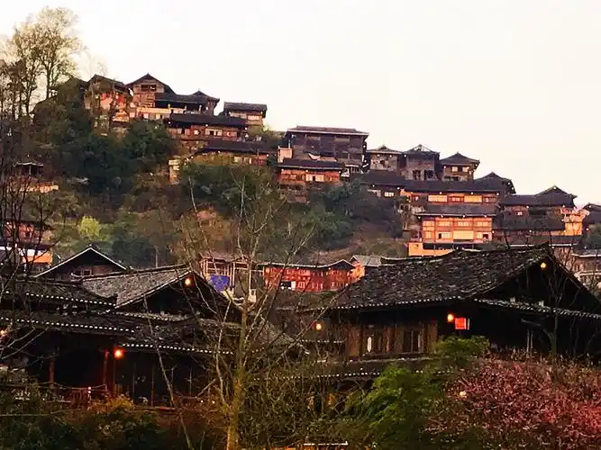 贵州西江千户苗寨风情