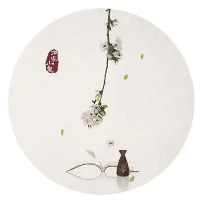 水墨古风静态头像模板