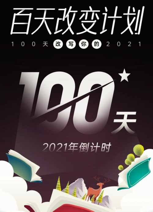 2021年倒计时100天