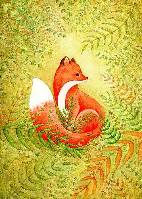 2年前 153 10 0 武汉  |  插画师 手绘水彩,画只善良的狐狸阿奴 原创