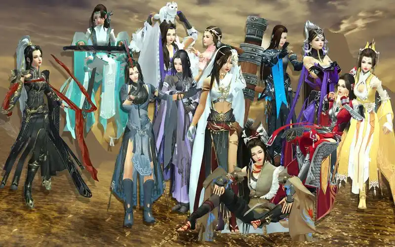 【剑网三成女】全门派"要饭"记 橘里橘气