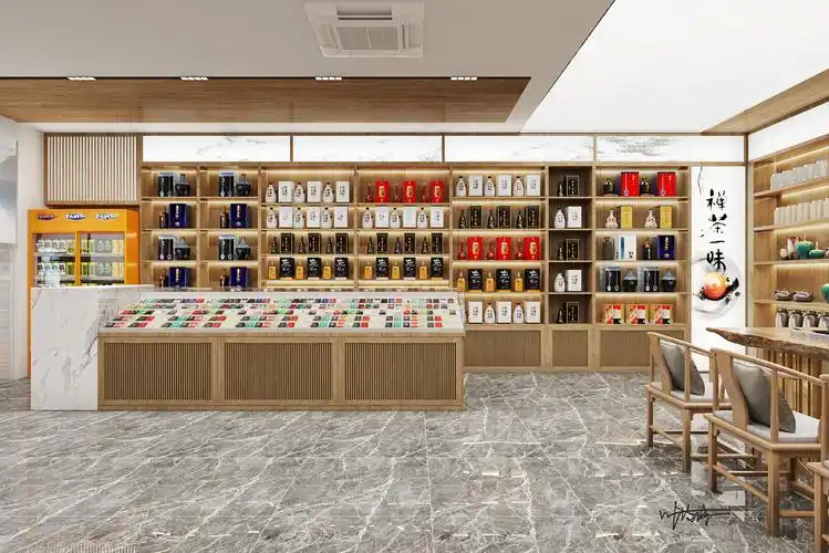 颜值当道,烟酒店都能设计得如此高端大气