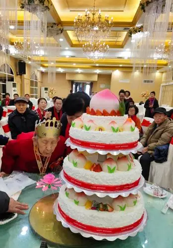 李士真老人99岁生日庆典