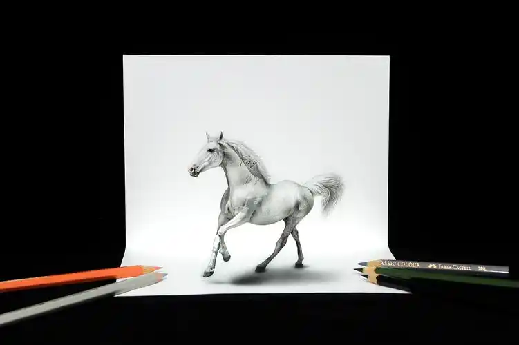 彩铅手绘——3d立体画(合集多图)