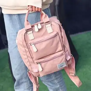 牛津布双肩包女韩版书包校园初中学生包全防水尼龙背包电脑包14寸