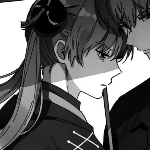 情侣头像 动漫 黑白 - 堆糖,美图壁纸兴趣社区