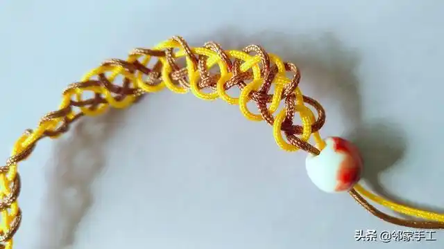 手工编织基础教程,自制双钱结手链,儿童手工作品