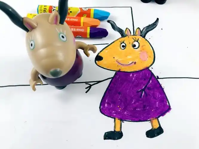 简笔画教程羚羊老师