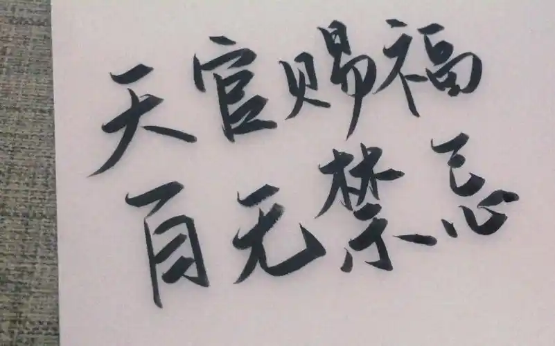 手写|天官赐福 百无禁忌