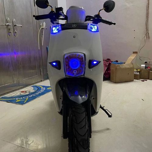 二手国产雅马哈改装酷奇车125cc燃油车女装踏板车酷骑s5家用代步