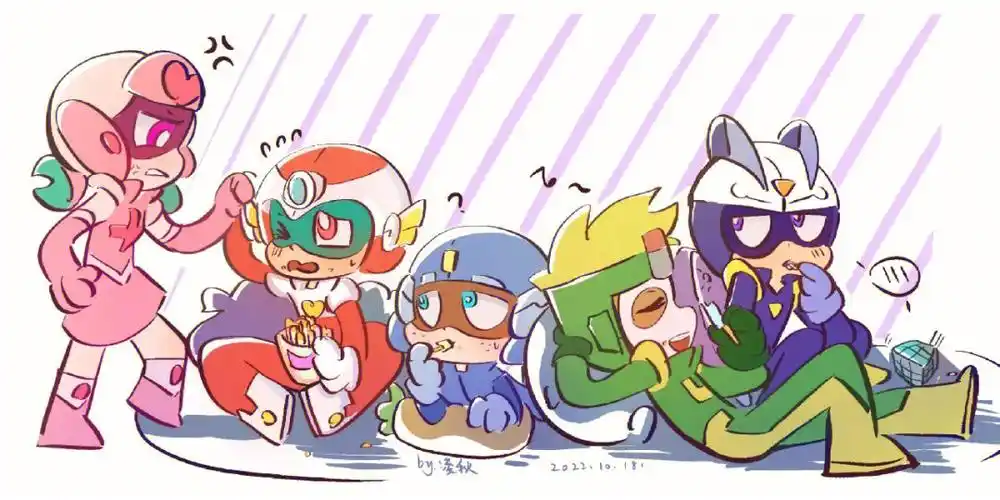 沙雕小日常*cp向粗花,开甜开,伽小伽*粗开,粗小友情向大概是开心超人