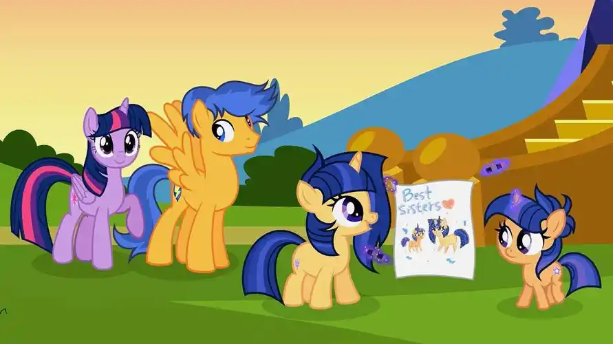 《小马宝莉》退休后的紫悦和孩子们!