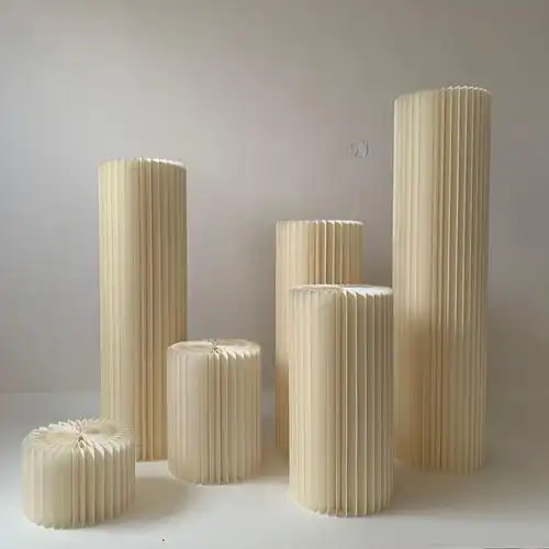 创意服装店中岛流水台展示台圆柱橱窗展示架陈列架气球派对桌加密