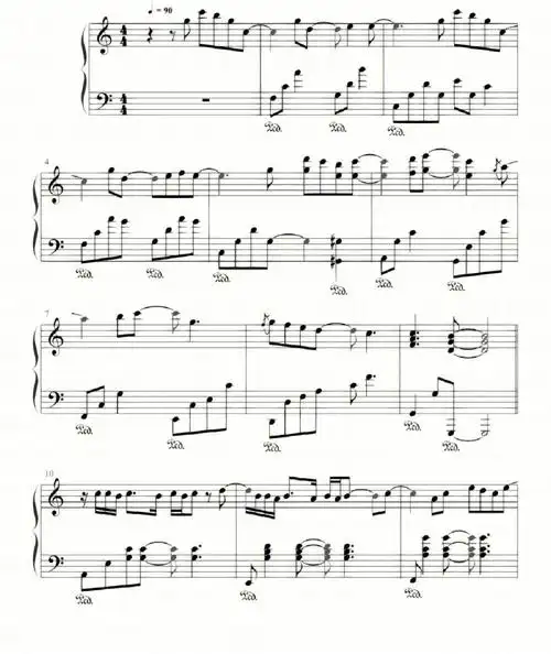 告白气球  #钢琴谱分享  #钢琴  #钢琴谱  #周杰伦告白气球  #一人