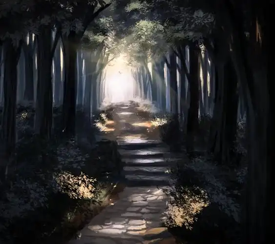 风景,动漫,忧伤