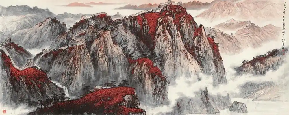 魏紫熙书画作品拍卖价格,山水画多少钱一平尺,如何鉴定真伪?