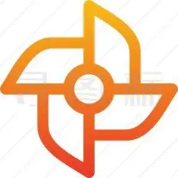 玩具风车图标